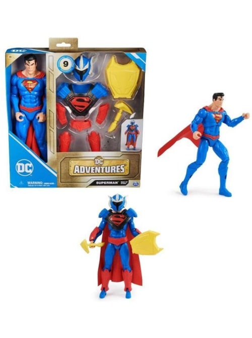 Spin master pack figurine 30 cm superman + accessoires dc adventures - Kiabi
