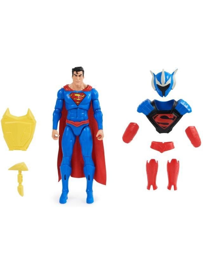 Spin master pack figurine 30 cm superman + accessoires dc adventures Bleu - Kiabi