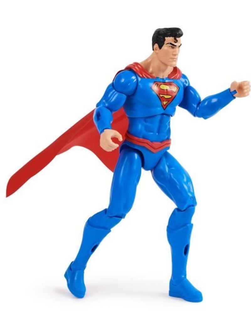 Spin master pack figurine 30 cm superman + accessoires dc adventures Bleu - Kiabi