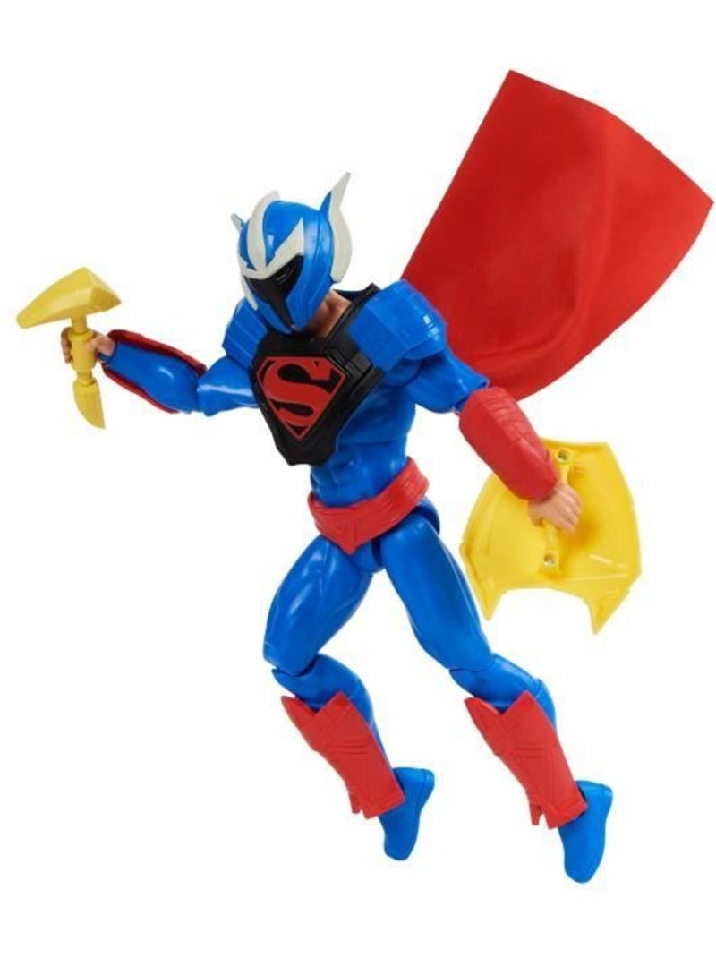 Spin master pack figurine 30 cm superman + accessoires dc adventures Bleu - Kiabi