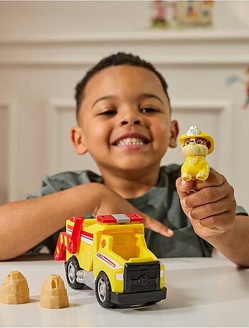 Spin Master Paw Patrol Fire Rescue - Rubble avec camion de sauvetage