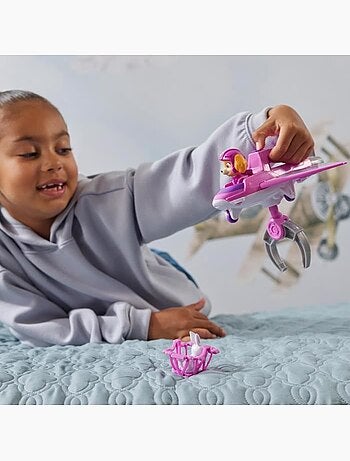 Spin master véhicule + figurine stella air rescue la pat' patrouille