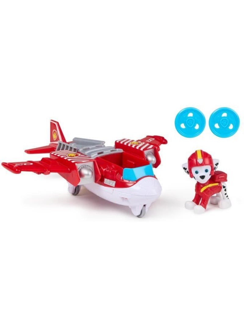 Spin mastervéhicule + figurine marcus air rescue la pat' patrouille Rouge - Kiabi