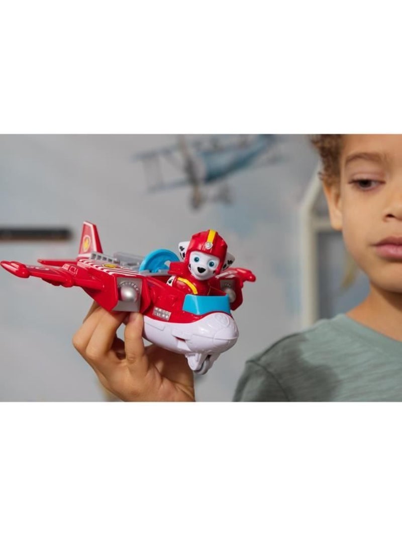 Spin mastervéhicule + figurine marcus air rescue la pat' patrouille Rouge - Kiabi
