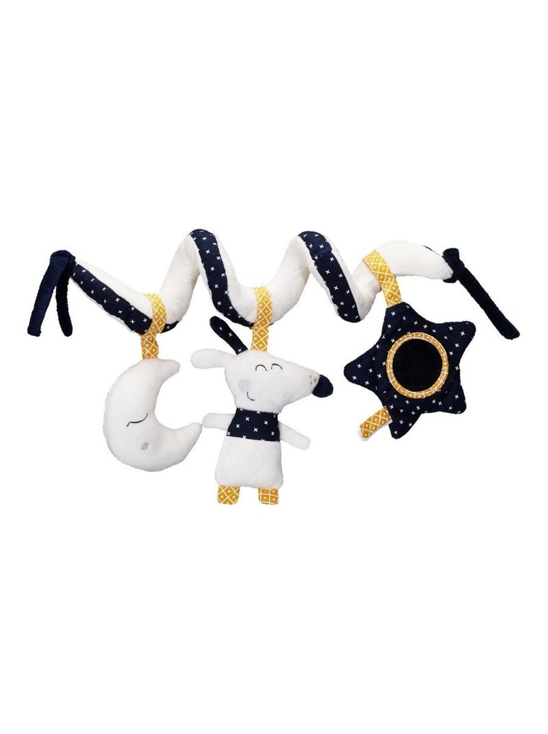Spirale D'Activites en velours - Blanc - Kiabi