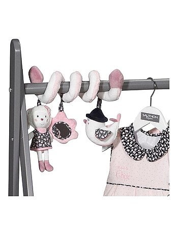 Spirale d'activités en velours -