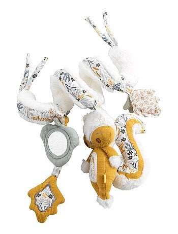 Spirale d'activités en velours -