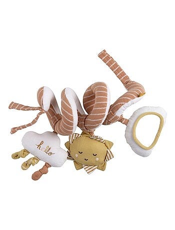 Spirale d'activités en velours -