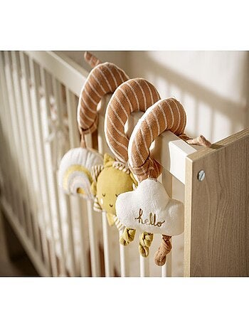 Spirale d'activités en velours -