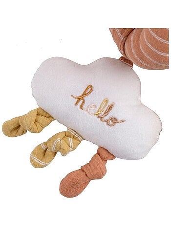 Spirale d'activités en velours -