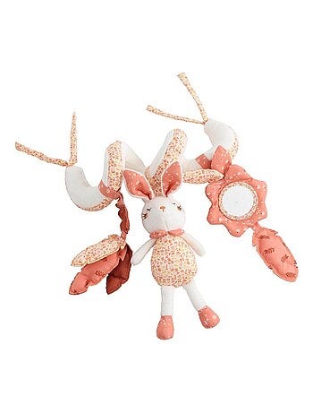 Spirale d'activités en velours blanc - SAUTHON