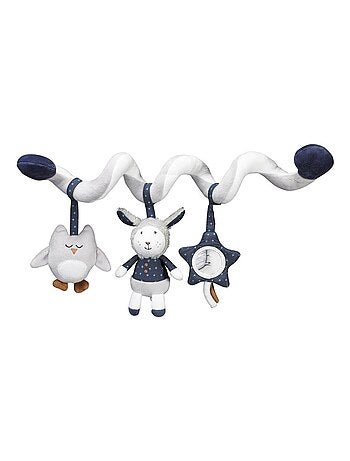 Spirale d'activités en velours blanc - SAUTHON