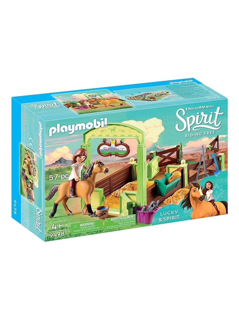 Spirit Riding Free - Lucky et Spirit avec box N/A - Kiabi
