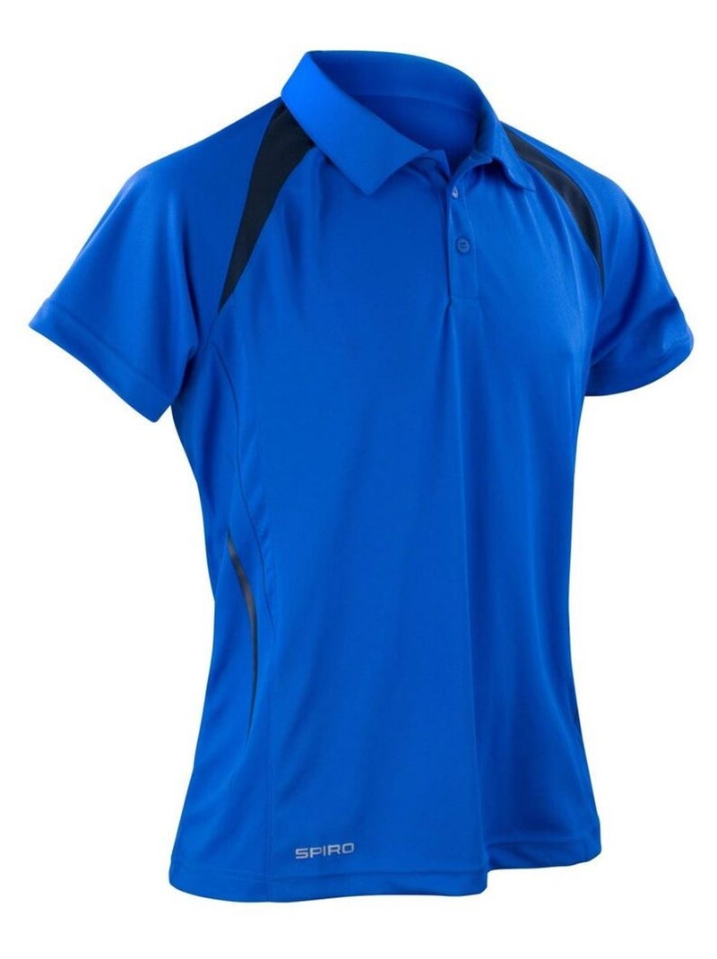 Spiro - Polo TEAM SPIRÇa Bleu roi - Kiabi