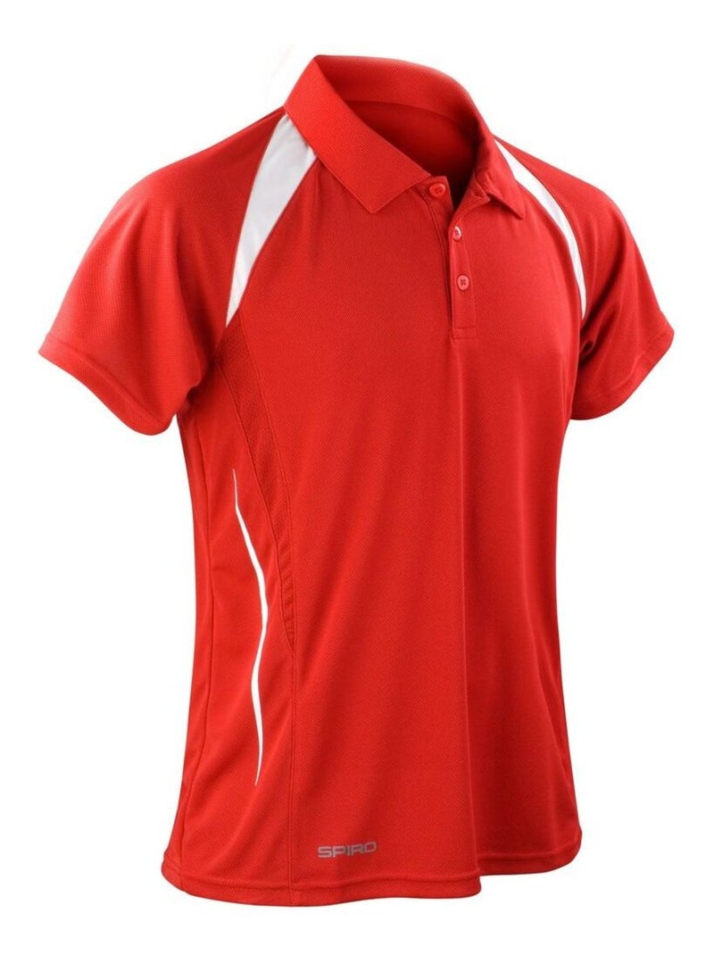 Spiro - Polo TEAM SPIRÇa Rouge - Kiabi