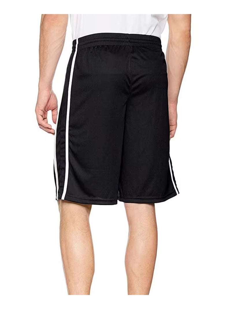 Spiro - Short de basket Noir Blanc - Kiabi