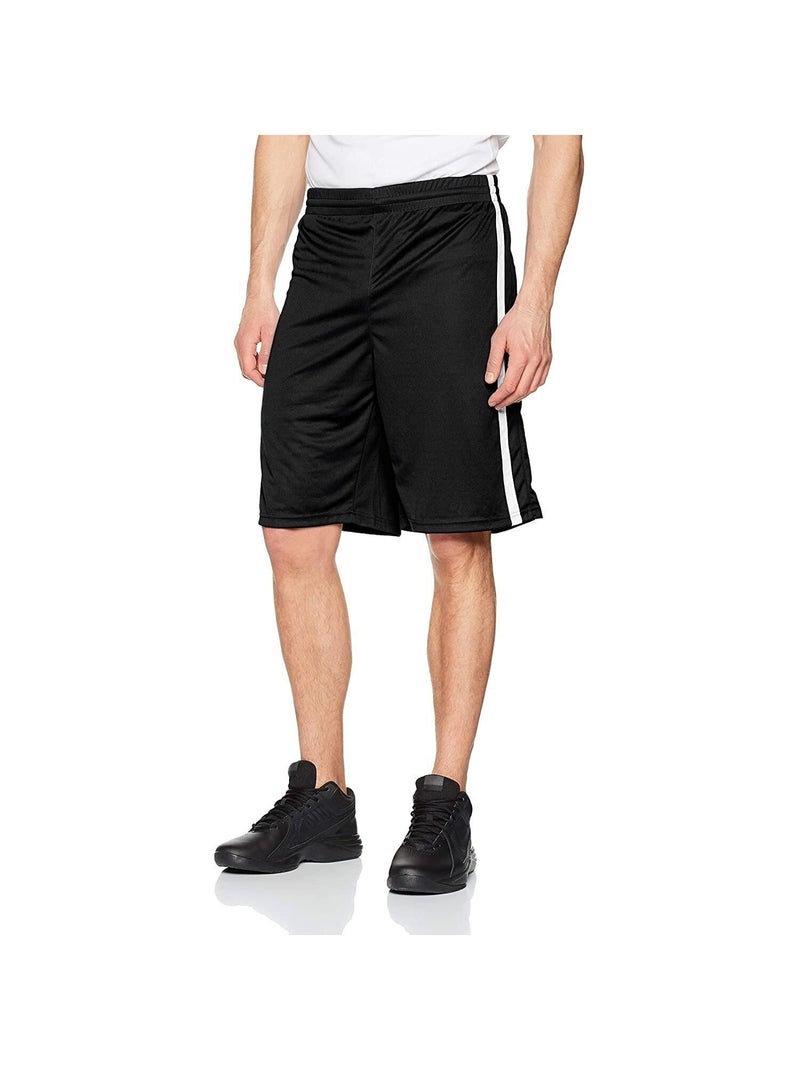 Spiro - Short de basketball s Noir Blanc - Kiabi