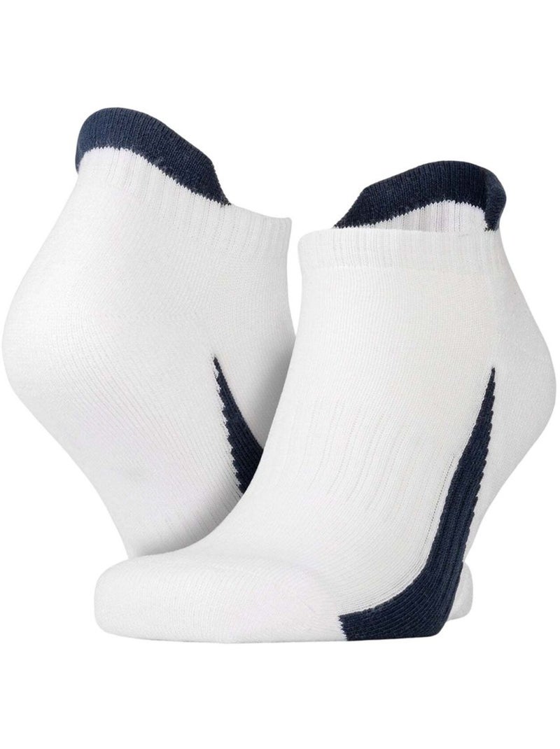 Spiro - Socquettes Blanc Bleu - Kiabi