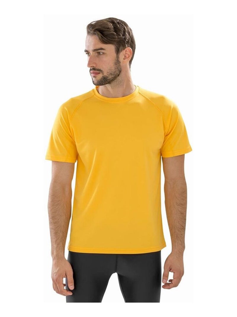 Spiro - T-shirt Jaune or - Kiabi
