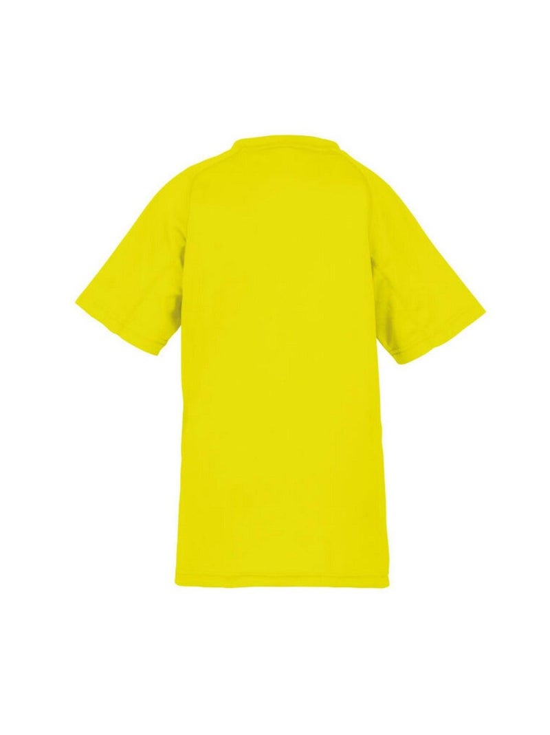 Spiro - T-shirt manches courtes IMPACT Jaune fluo - Kiabi