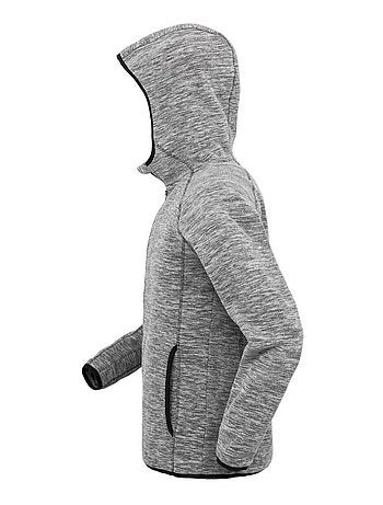 Spiro Mens Microfleece Fitness Full Zip Hoodie