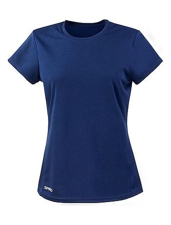 Spiro T-shirt à manches courtes à séchage rapide pour femmes et hommes