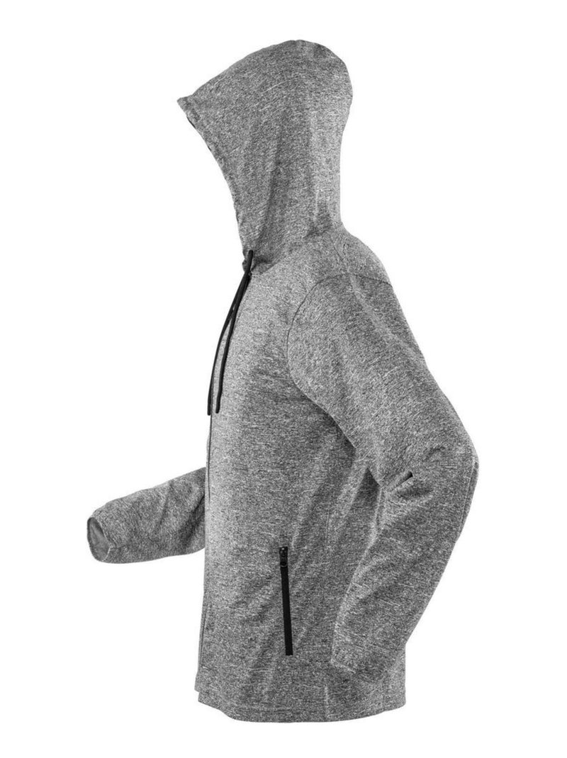Spiro Veste à capuche pour hommes Gris Noir - Kiabi