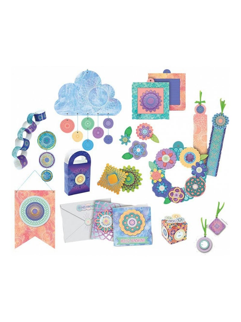 Spirograph craft kit coffret d'activités Violet - Kiabi