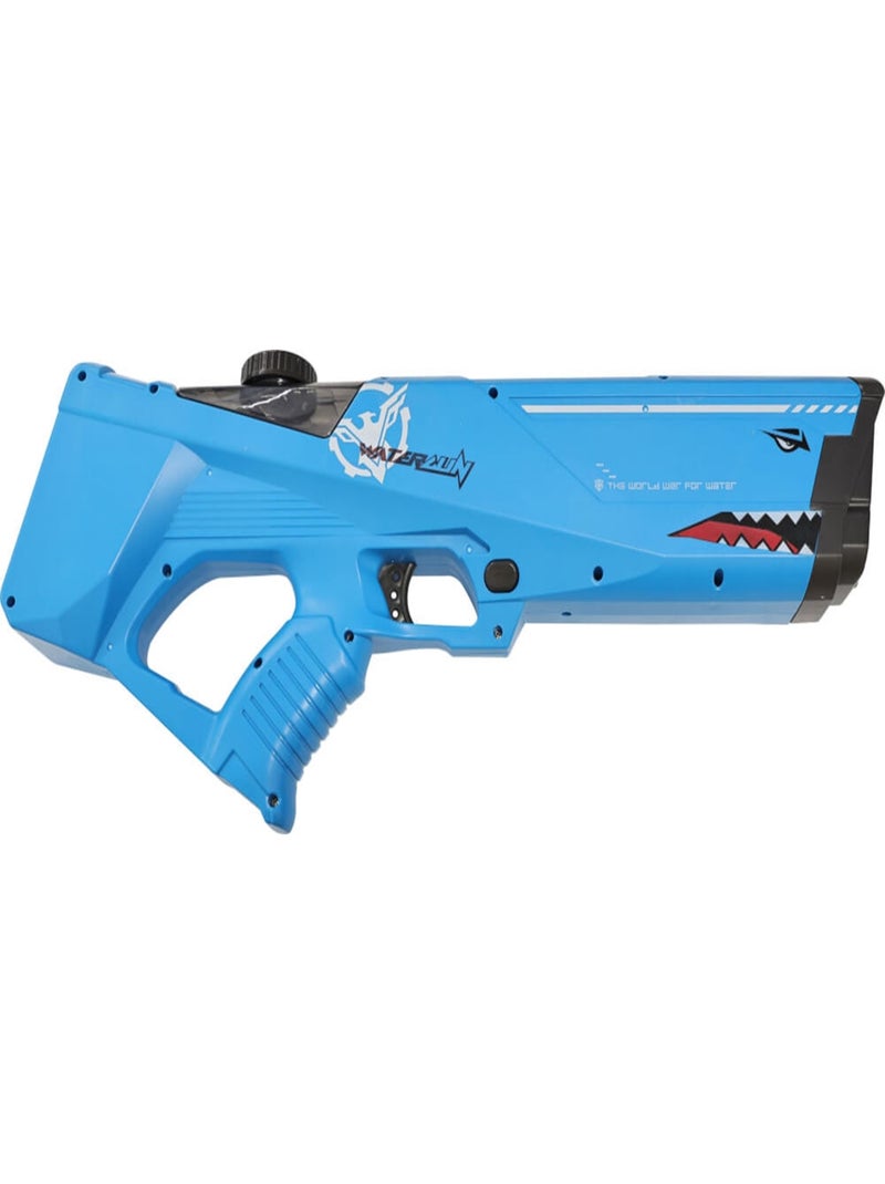 Splash & Fun Pistolet à eau ''Requin'' 42 cm, électrique Bleu - Kiabi