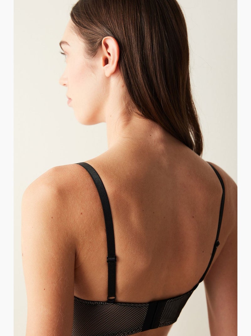 Splendid strappy bustier penti Noir - Kiabi