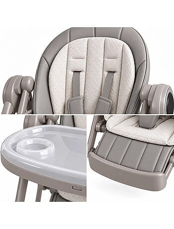 SPLITY Multifonction 3 en 1, chaise haute, transat, balancelle electrique