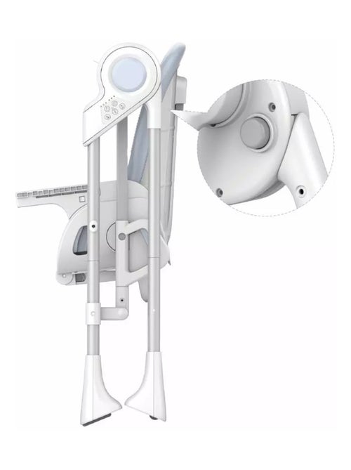 SPLITY Multifonction 3 en 1, chaise haute, transat, balancelle electrique - Kiabi SPLITY Multifonction 3 en 1, chaise haute, transat, balancelle electrique - Kiabi