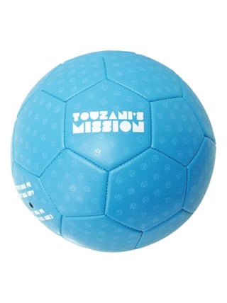 Sport Active Ballon de football Taille 5, 420 Grammes, bleu