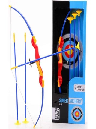 Sports Active Set d'arc et de flèches avec 3 flèches