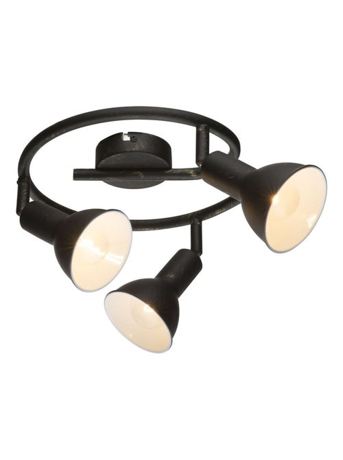 Spot 3 lumières en métal - Kiabi
