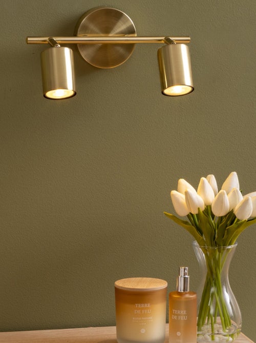Spot mural double orientable compatible plafond - Kiabi