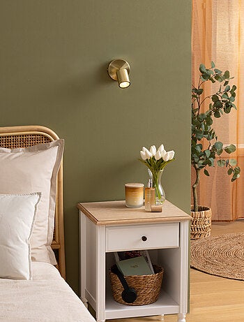 Spot mural orientable compatible plafond