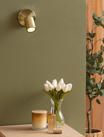 Spot mural orientable compatible plafond