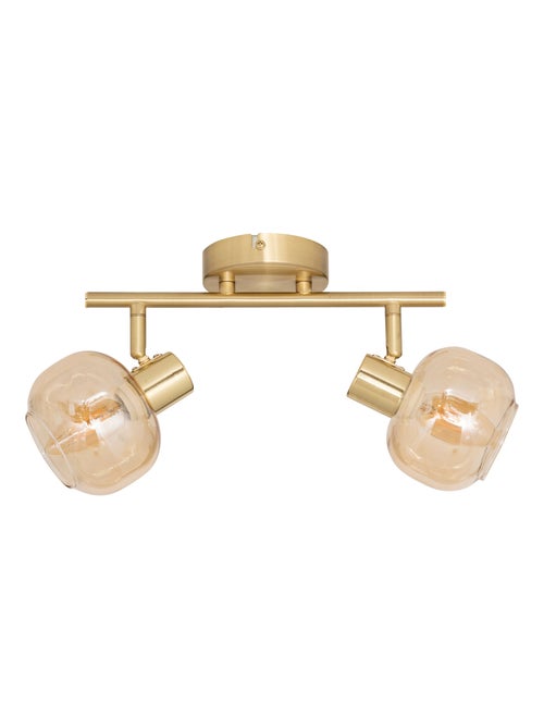 Spot orientable en verre et métal - Kiabi