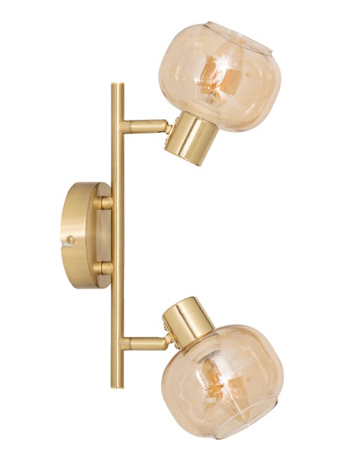 Spot orientable en verre et métal - Kiabi