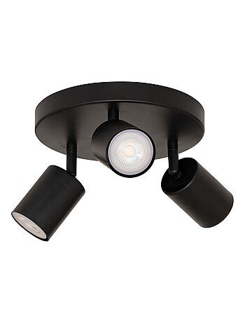 Spot plafond triple orientable