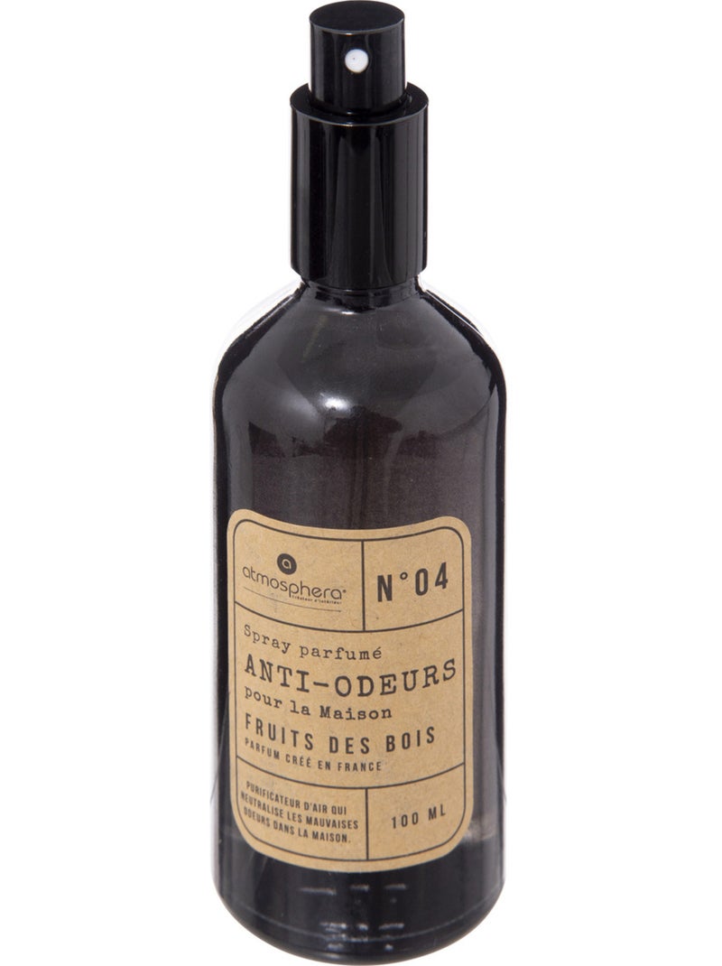 Spray anti-odeur salle de bain parfum marin Noir - Kiabi