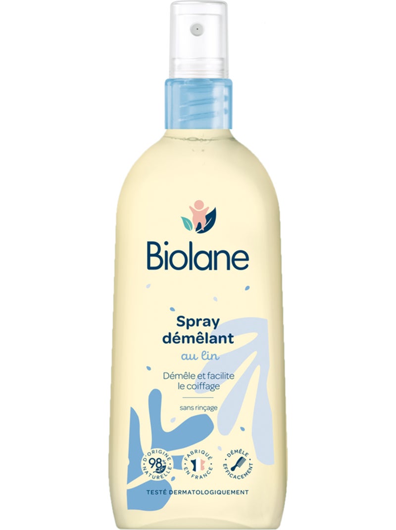 Spray démêlant 200ml biolane Multicolore - Kiabi