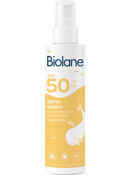 Spray solaire 200ml biolane - Kiabi Spray solaire 200ml biolane - Kiabi