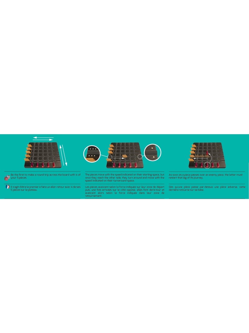 Squadro mini Marron - Kiabi