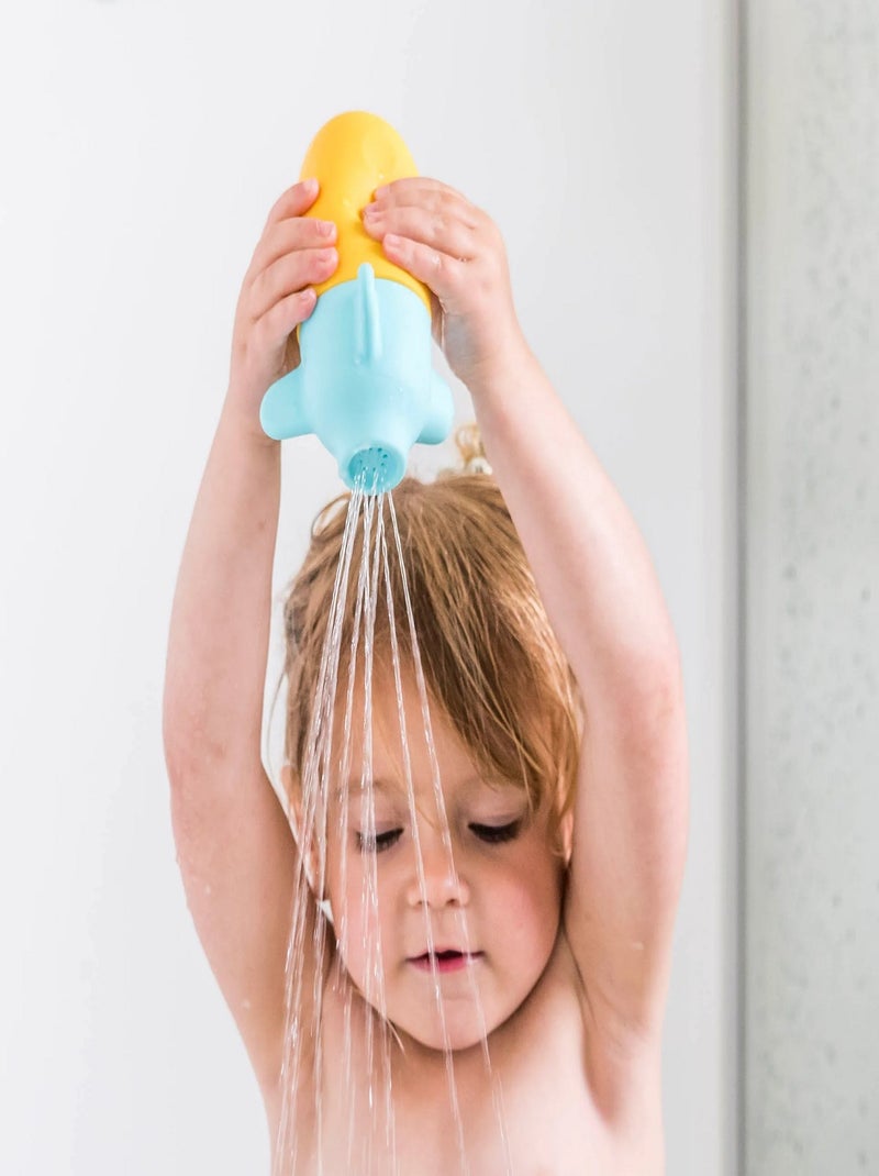 Squezzi Sous-marin en silicone pour le bain Jaune - Kiabi