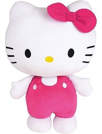Squishy coussin peluche - hello kitty - jemini - doux et moelleux - +/- 40 cm