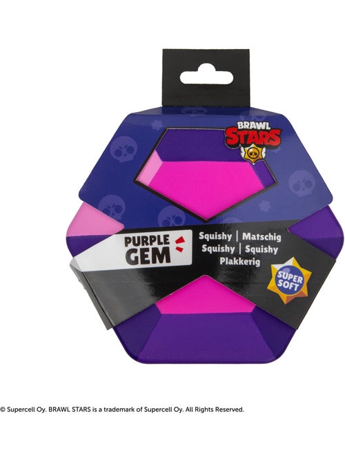 Squishy gemme violette - brawl stars - Kiabi