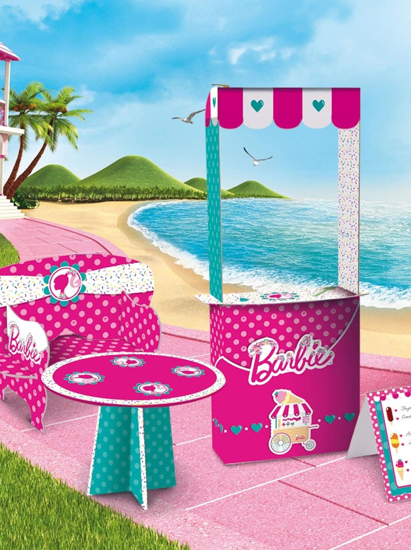Stand De Glace - Barbie - Lisciani Multicolore - Kiabi