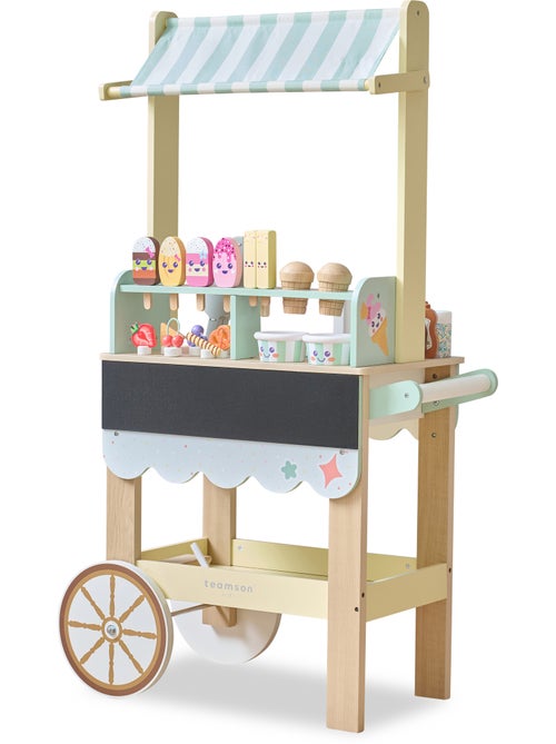 Stand de Glace avec 32 Accessoires, 100cm, Menthe - Kiabi Stand de Glace avec 32 Accessoires, 100cm, Menthe - Kiabi